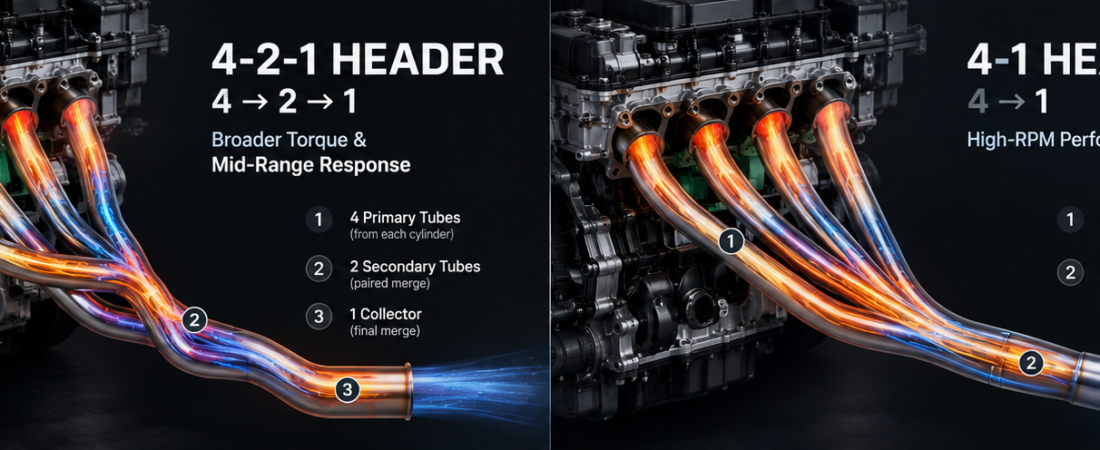 4-2-1 vs 4-1 Headers: Which One Is Right for Your Car?